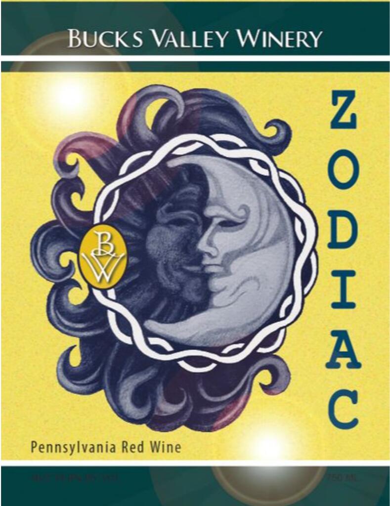 Bucks Valley Winery and Vineyards Zodiac Bottle Preview