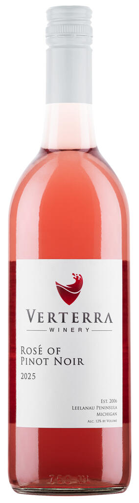 Verterra Winery Rose of Pinot Noir Bottle Preview