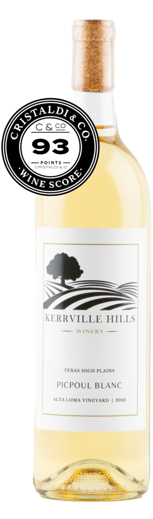 Kerrville Hills Winery Picpoul Blanc Bottle Preview