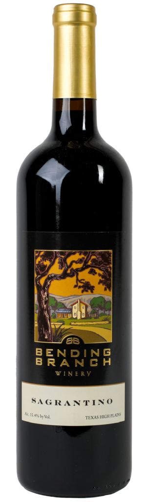 Bending Branch Winery Sagrantino, Texas High Plains Bottle Preview