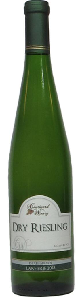 Courtyard Winery Dry Riesling Bottle Preview