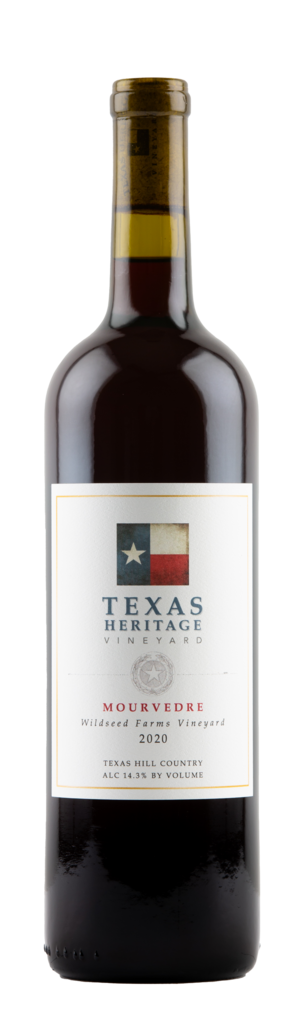 Texas Heritage Vineyard 2020 Mourvedre Bottle Preview