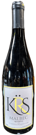 Starr Hill Vineyard & Winery Malbec Reserve Bottle Preview