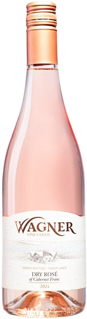 Wagner Vineyards Estate Winery Dry Rose of Cabernet Franc Bottle Preview