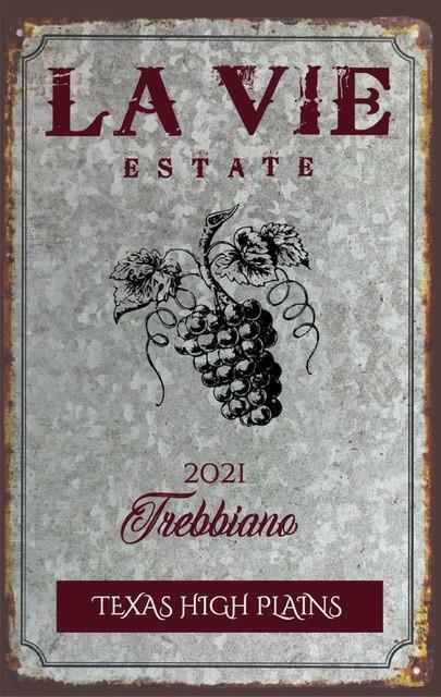 La Vie Estate Trebbiano Bottle Preview