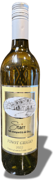 Starr Hill Vineyard & Winery Pinot Grigio Bottle Preview