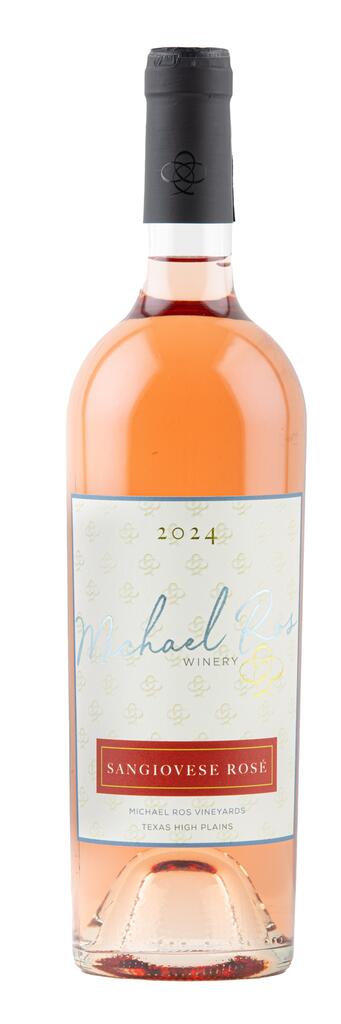 Michael Ros Winery Sangiovese Rosé Bottle Preview