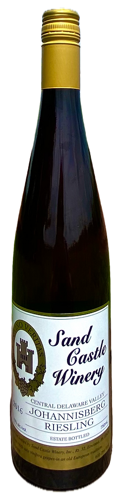 Sand Castle Winery Johannisberg Riesling Bottle Preview