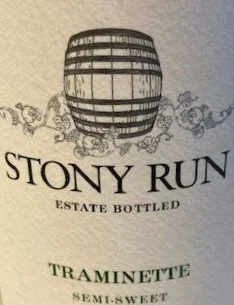 Stony Run Winery Traminette S.S. Bottle Preview