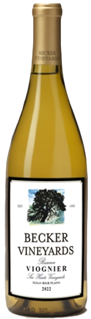 Becker Vineyards Viognier Reserve Bottle Preview