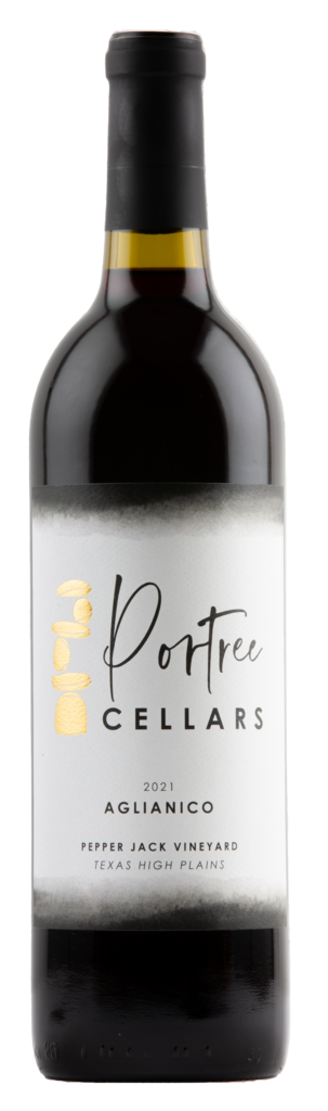 Portree Cellars Aglianico, Pepper Jack Vineyards Bottle Preview