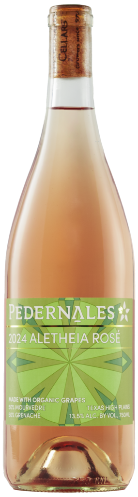 Pedernales Cellars Aletheia Rosé Bottle Preview