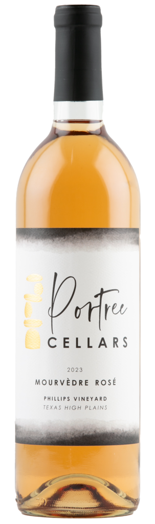 Portree Cellars Mourvedre Rose, Phillips Vineyard Bottle Preview