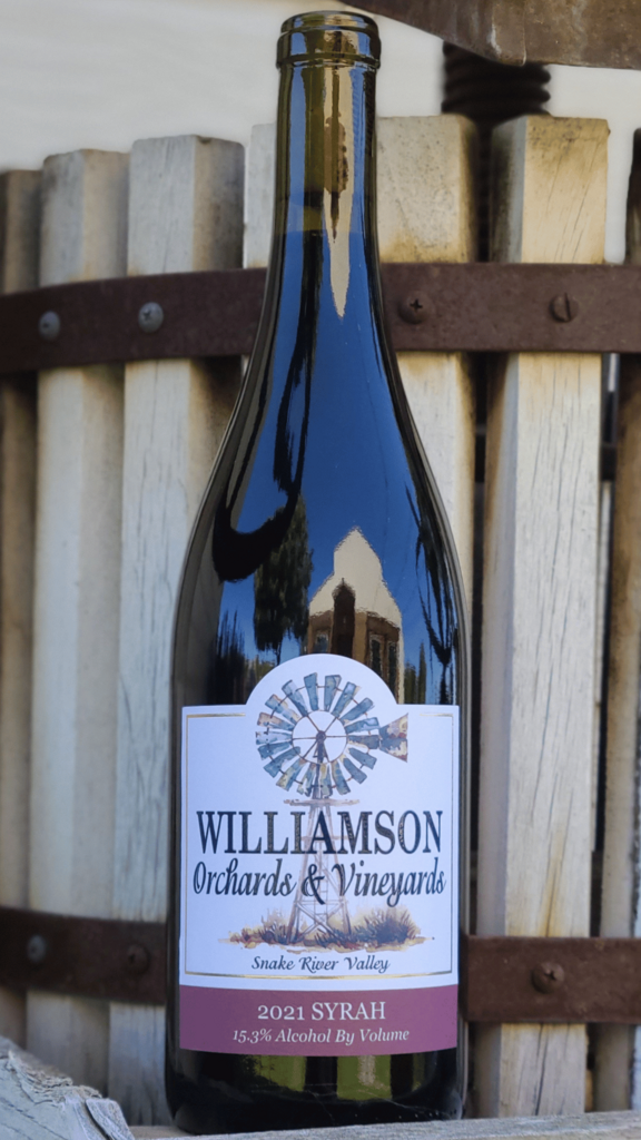 Williamson Orchards & Vineyards Syrah Bottle Preview
