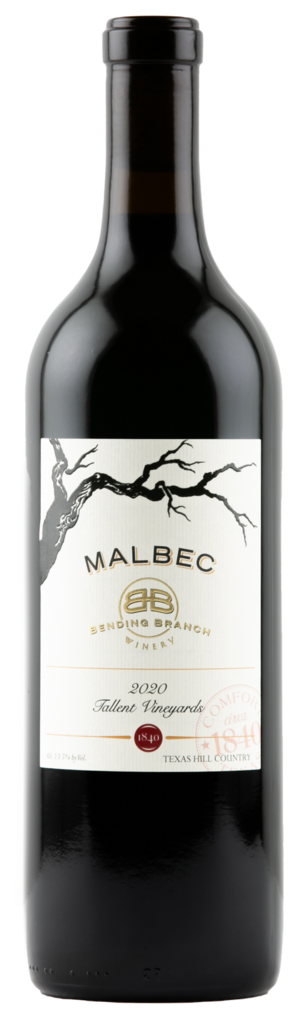 Bending Branch Winery Malbec, Tallent Vineyards Bottle Preview