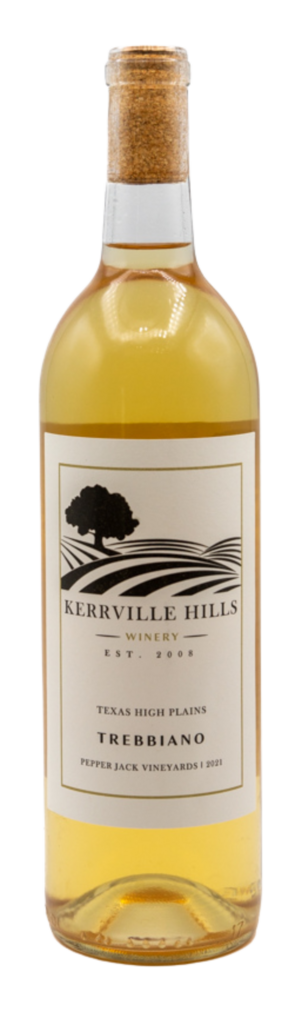 Kerrville Hills Winery Trebbiano Bottle Preview