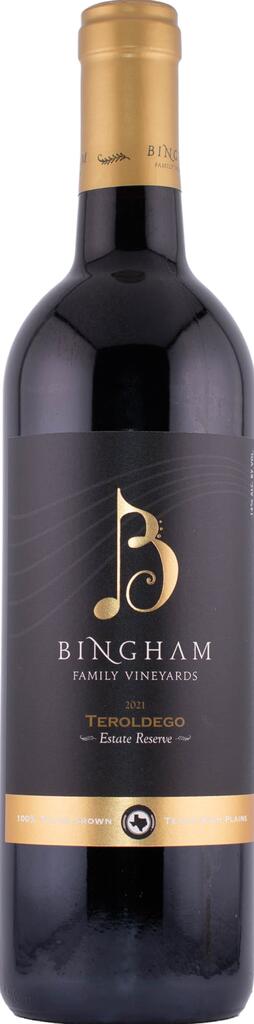 2021 Reserve Teroldego Bottle