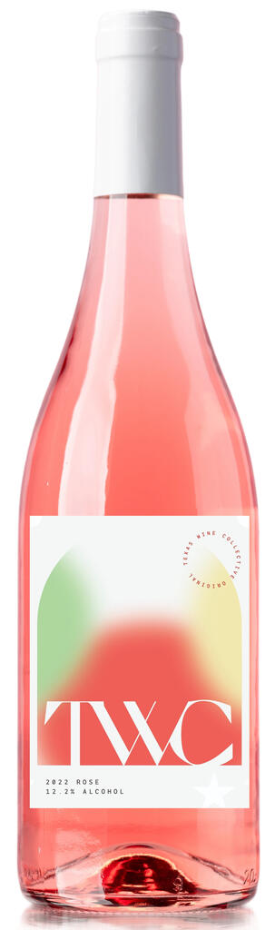 Texas Wine Collective TWC Rose Bottle Preview