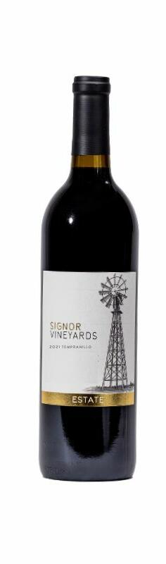 Signor Vineyards Estate Sangiovese Bottle Preview