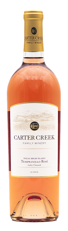 Carter Creek Winery Tempranillo Rosé Bottle Preview