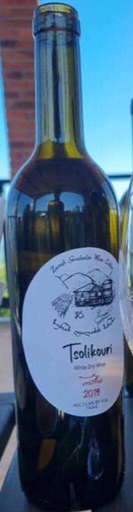 Zurab Gvaladze Winery Tsolikouri Bottle Preview