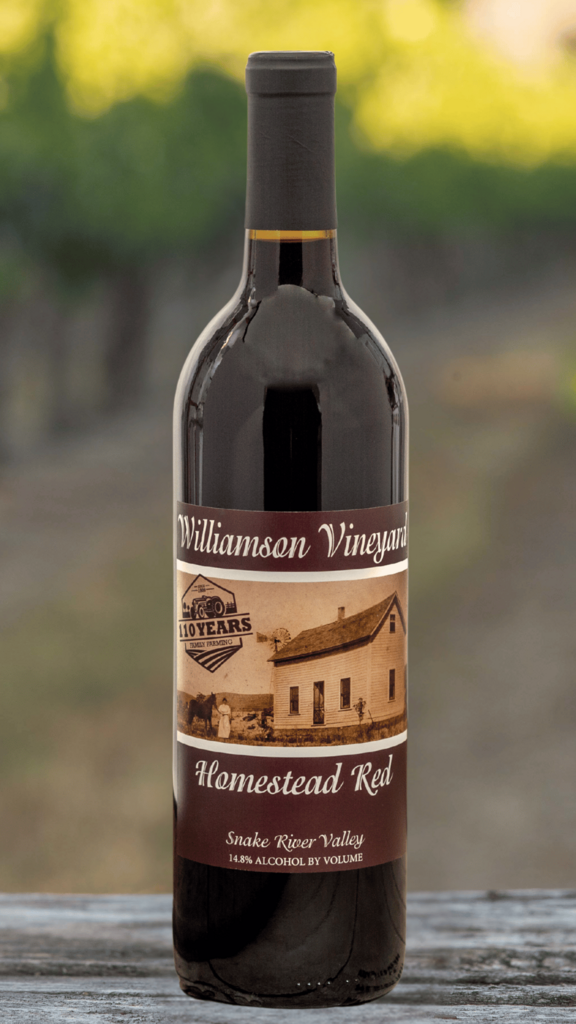 Williamson Orchards & Vineyards Homestead Red Bottle Preview