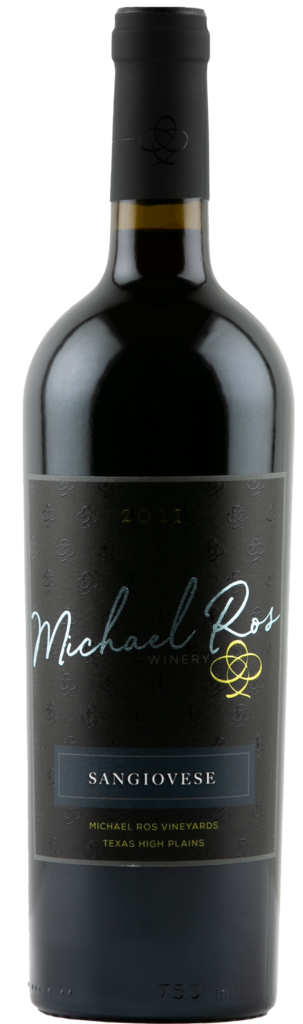 Michael Ros Winery Sangiovese Bottle Preview