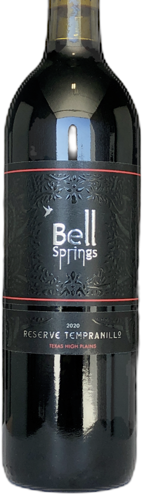 Bell Springs Winery Reserve Tempranillo Bottle Preview