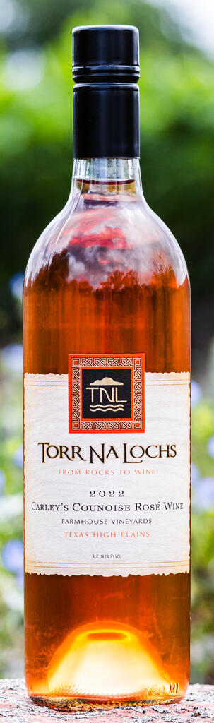 Torr Na Lochs Vineyard & Winery Carley's Counoise Rosé Bottle Preview