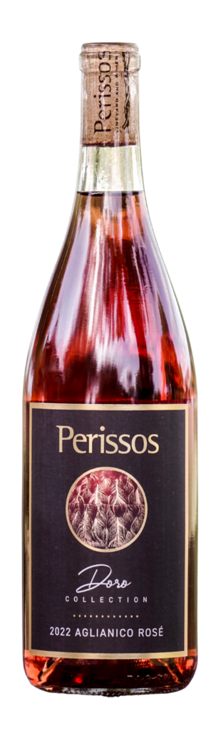 Perissos Vineyard & Winery Doro Aglianico Rosé Bottle Preview