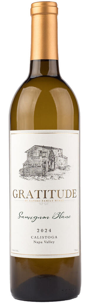 Gratitude Wines Sauvignon Blanc Bottle Preview