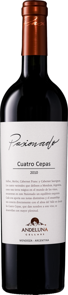 ANDELUNA Pasionado Cuatro Cepas Bottle Preview