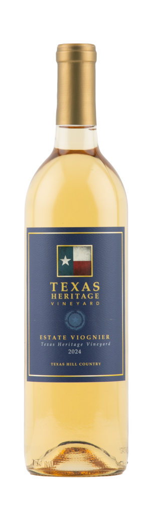 Texas Heritage Vineyard 2024 Estate Viognier Bottle Preview