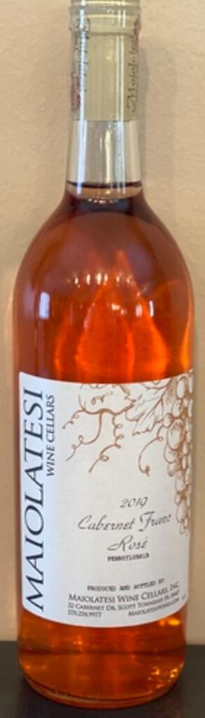Maiolatesi Wine Cellars Cabernet Franc Rose Bottle Preview