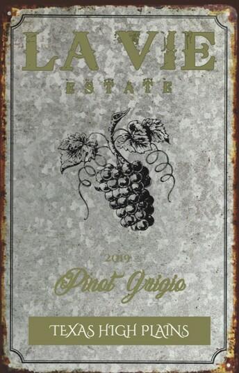 La Vie Estate Pinot Grigio Bottle Preview