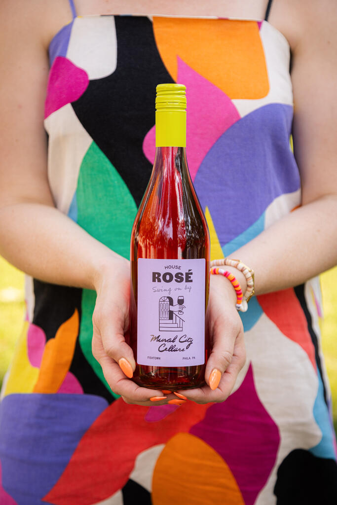 Mural City Cellars House Rosé Bottle Preview