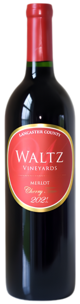 Waltz Vineyards Estate Winery Cherry Tree Merlot Bottle Preview