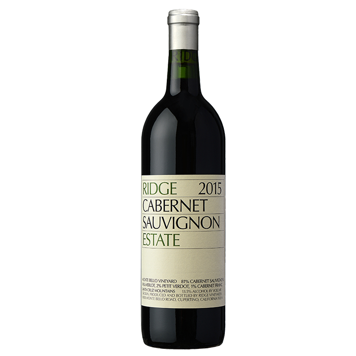 Ridge Vineyards Estate Cabernet Sauvignon Bottle Preview