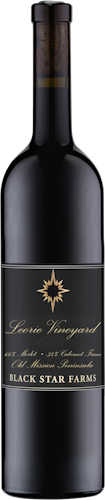 Black Star Farms Leorie Vineyard Merlot Cabernet Franc Bottle Preview