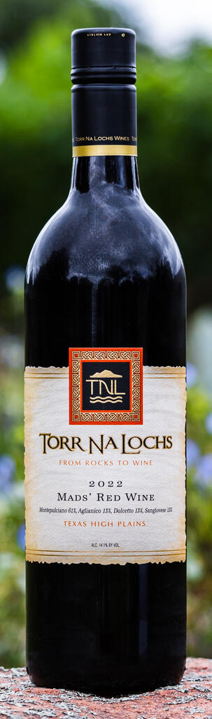 Torr Na Lochs Vineyard & Winery MADS' Red Wine Bottle Preview