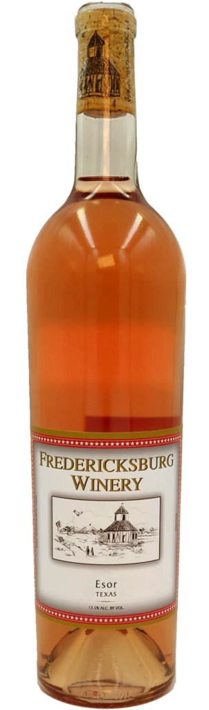 Fredericksburg Winery Esor Dry Rosé Bottle Preview