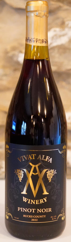 Vivat Alfa Winery Pinot Noir Bottle Preview