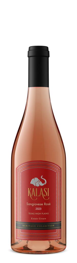 Kalasi Cellars Sangiovese Rosé Bottle Preview
