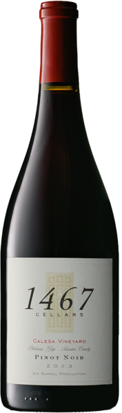 1467 Cellars Calesa Vineyard Pinot Noir Bottle Preview