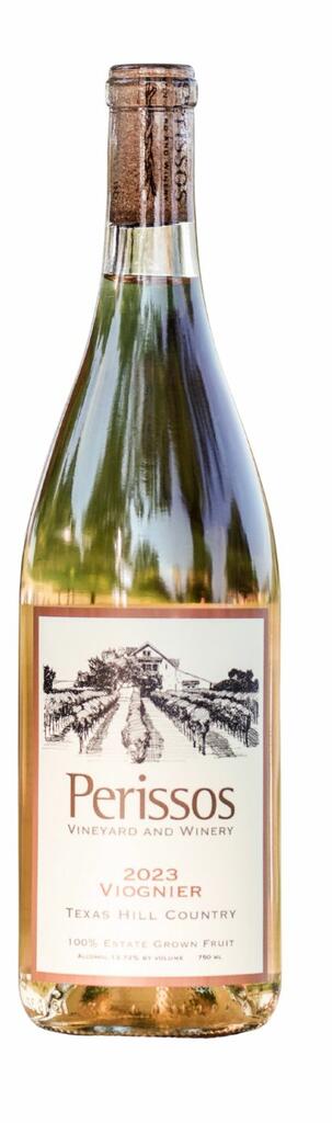 Perissos Vineyard & Winery Viognier Bottle Preview