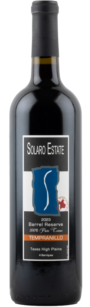 Solaro Estate Winery Tempranillo Bottle Preview