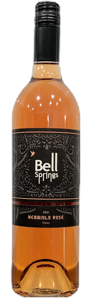 Bell Springs Winery Nebbiolo Rosé Bottle Preview