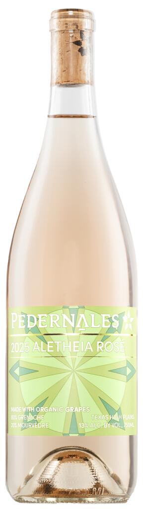 Pedernales Cellars Aletheia Rosé Bottle Preview