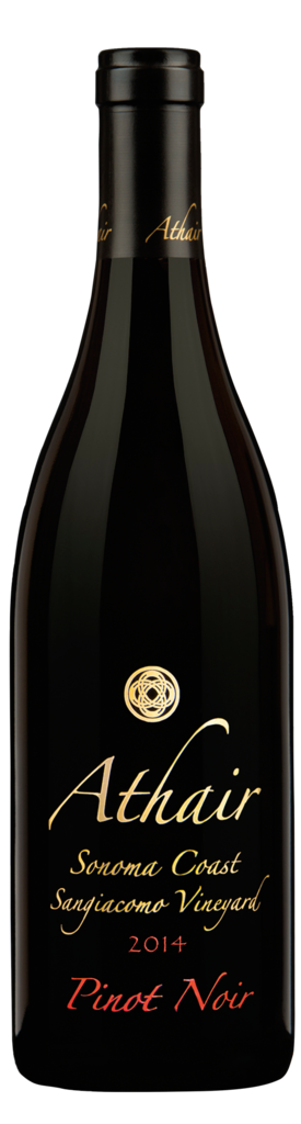 Athair Wines Sonoma Coast Sangiacomo Vineyards Pinot Noir Bottle Preview