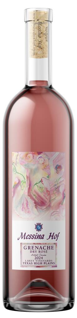 Messina Hof Winery Grenache Dry Rosé, Artist Series Bottle Preview